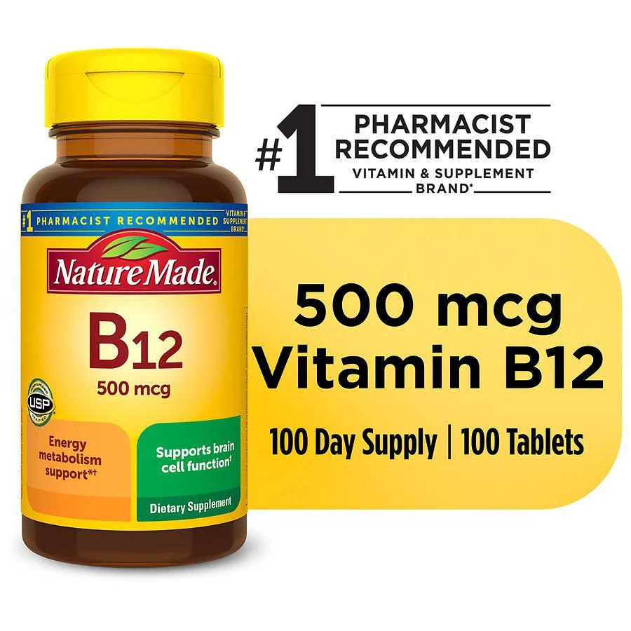 Vitamin B12 500 mcg Tablets 商品