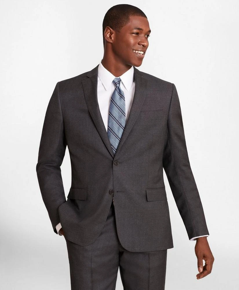 商品Brooks Brothers|Brooks Brothers Regent-Fit Wool Twill Suit Jacket,价格¥1197,第1张图片