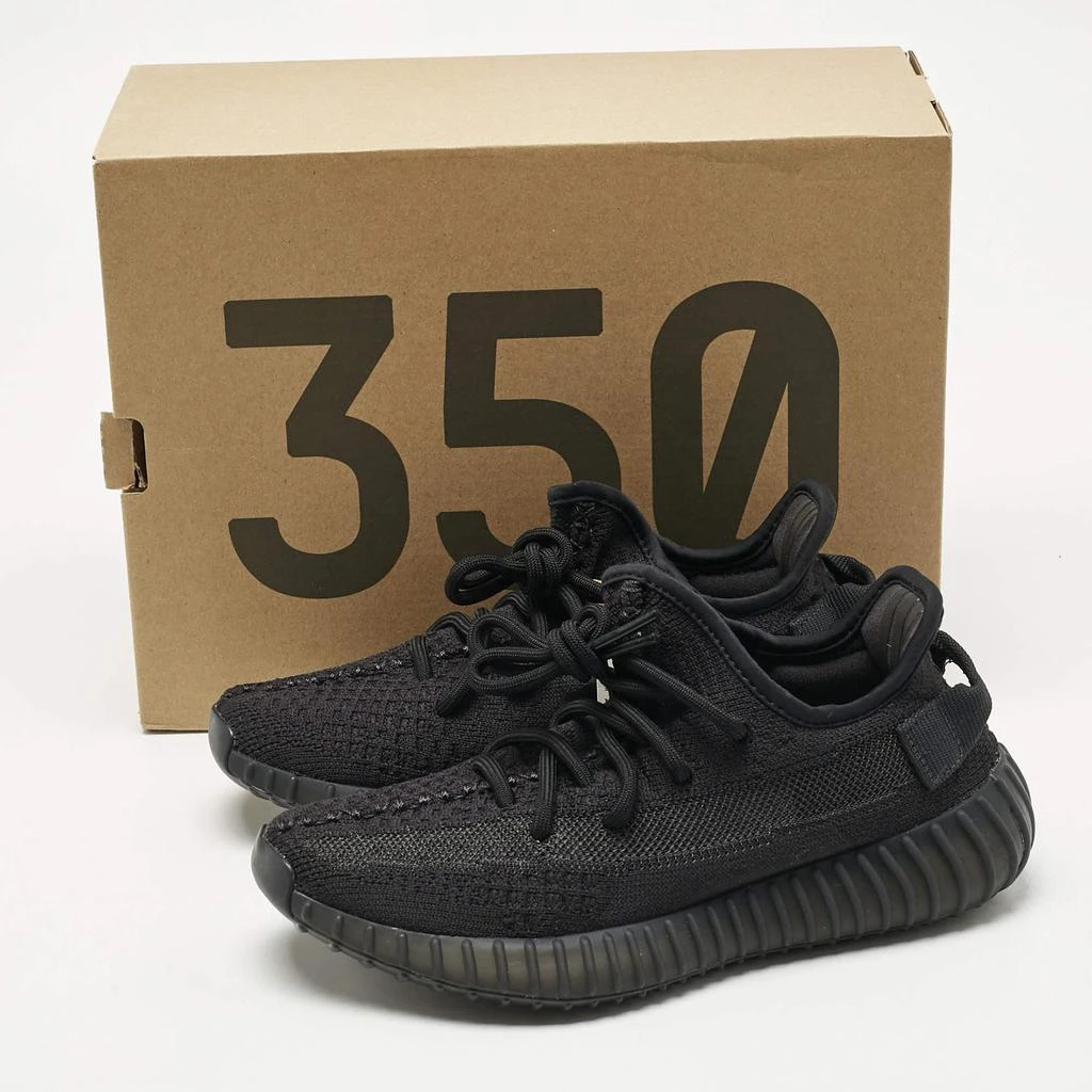 Yeezy x Adidas Black Knit Fabric Boost 350 V2 Onyx Sneakers Size 36 2/3 商品