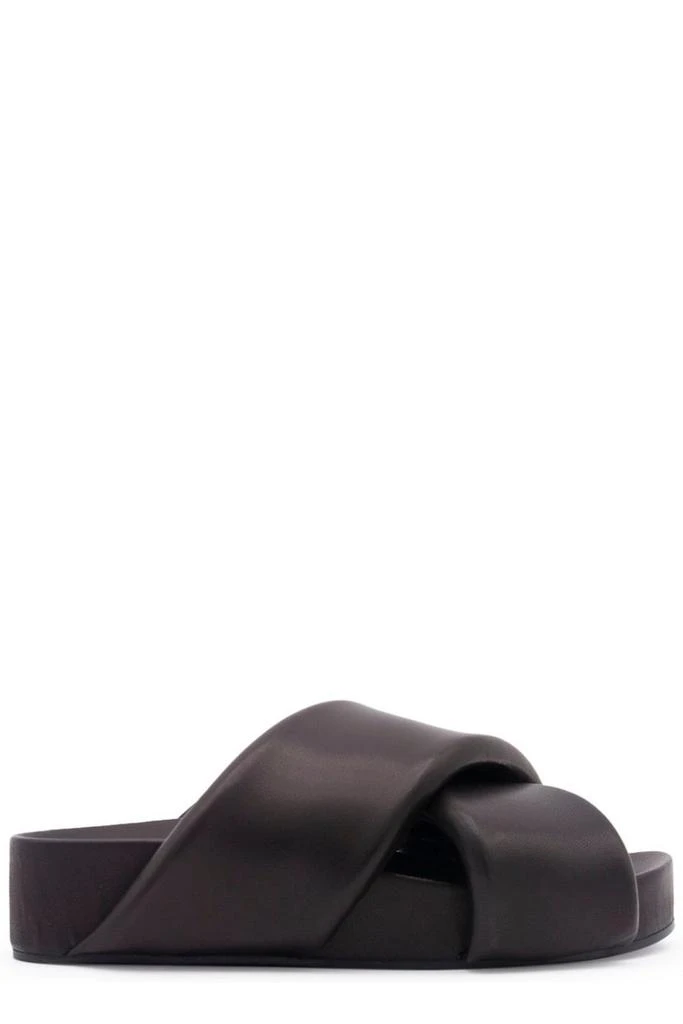 商品Jil Sander|Jil Sander Crossover Strap Slip-On Sandals,价格¥2384,第1张图片