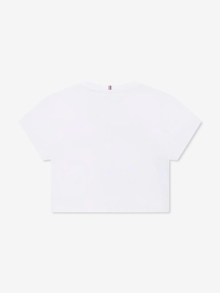 商品Tommy Hilfiger|Girls Tommy Logo T-Shirt in White,价格¥216,第2张图片详细描述