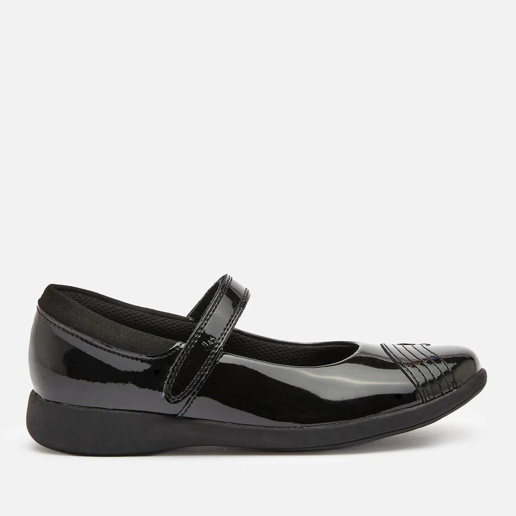 商品Clarks|Clarks Kids' Etch Beam School Shoes - Black Patent,价格¥217,第1张图片