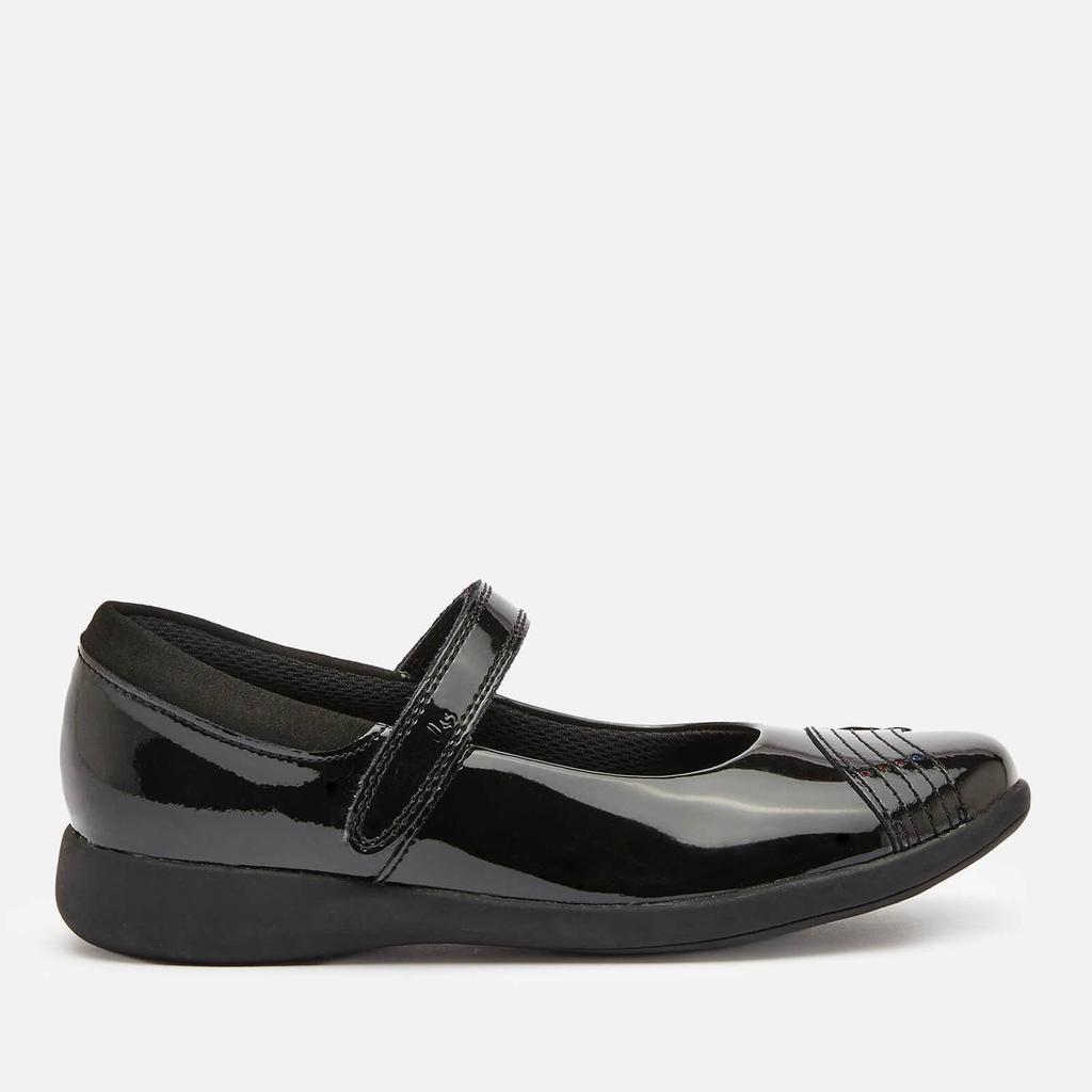 商品Clarks|Clarks Kids' Etch Beam School Shoes - Black Patent,价格¥374,第1张图片