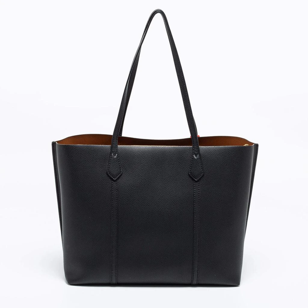 商品[二手商品] Tory Burch|Tory Burch Black Leather Triple Compartment Perry Tote,价格¥1905,第4张图片详细描述