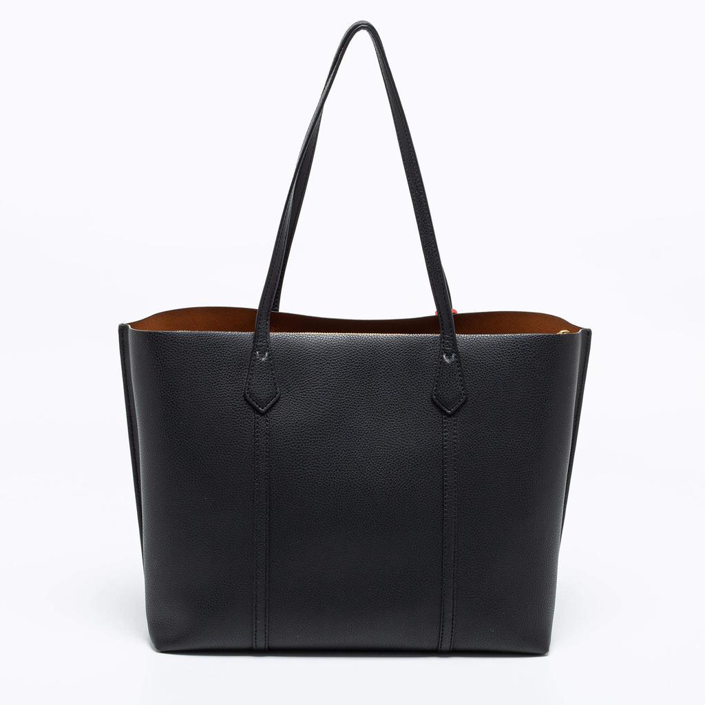 商品[二手商品] Tory Burch|Tory Burch Black Leather Triple Compartment Perry Tote,价格¥1897,第6张图片详细描述