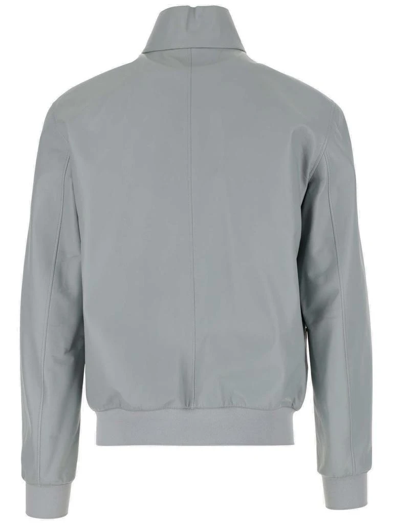 商品Giorgio Armani|Giorgio Armani Buttoned Bomber Jacket,价格¥19236,第2张图片详细描述