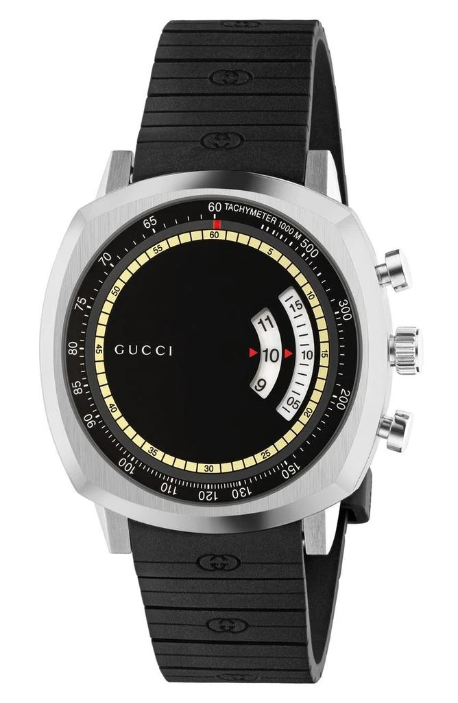 商品Gucci|Grip Chronograph Watch; 40mm,价格¥6755-¥7505,第1张图片