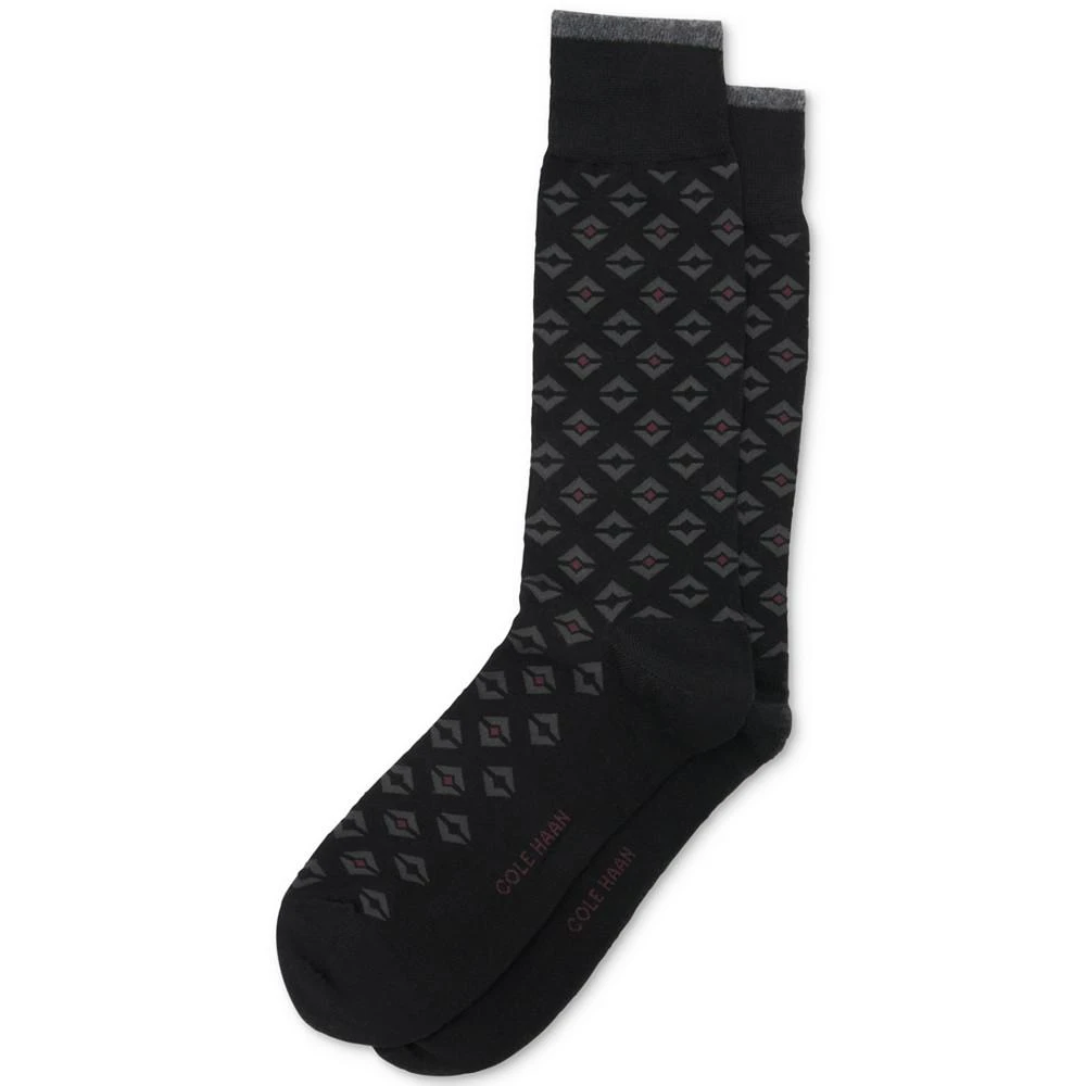 商品Cole Haan|Men's Medallion Crew Socks,价格¥38,第1张图片