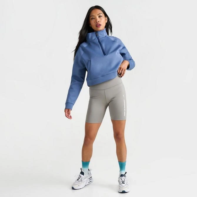 商品NIKE|Women's Nike One Swoosh High-Waisted 7" Biker Shorts,价格¥365,第2张图片详细描述