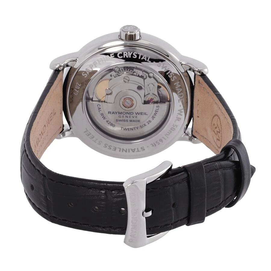 商品Raymond Weil|Raymond Weil Maestro Automatic Moon Phase Grey Dial Men's Watch 2879-STC-60001,价格¥4191,第3张图片详细描述