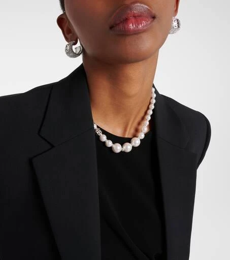 商品Givenchy|Swarovski®-embellished faux pearl necklace,价格¥6137,第3张图片详细描述