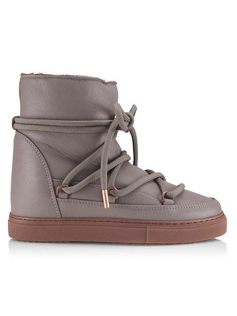 商品INUIKII|Leather Sneaker Boots,价格¥3212,第1张图片