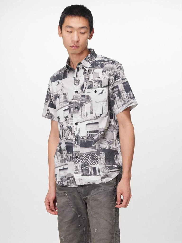 商品RRL|Photo-print cotton short-sleeved shirt,价格¥1234,第1张图片