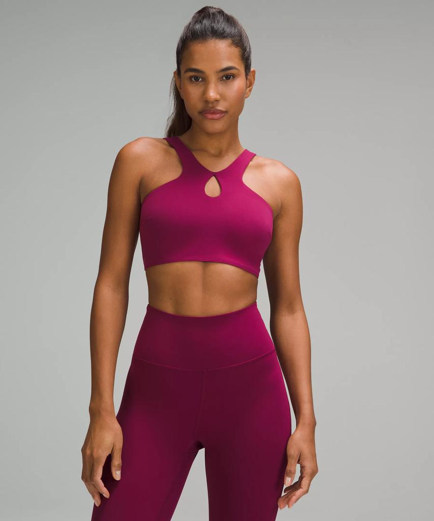 lululemon | SmoothCover Front Cut-Out Yoga Bra *Light Support, A/B Cup 251.32元 商品图片