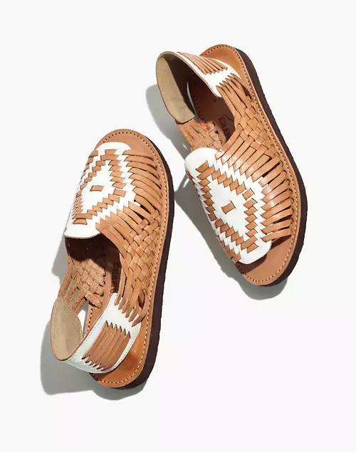 商品Madewell|Chichen Open-Toe Huarache Sandals,价格¥897,第1张图片