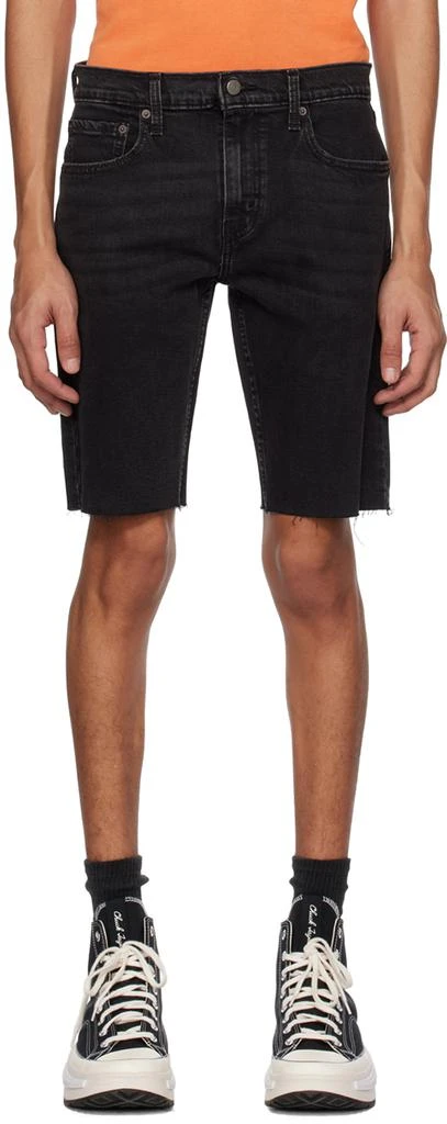 商品Levi's|Black 412 Denim Shorts,价格¥188,第1张图片
