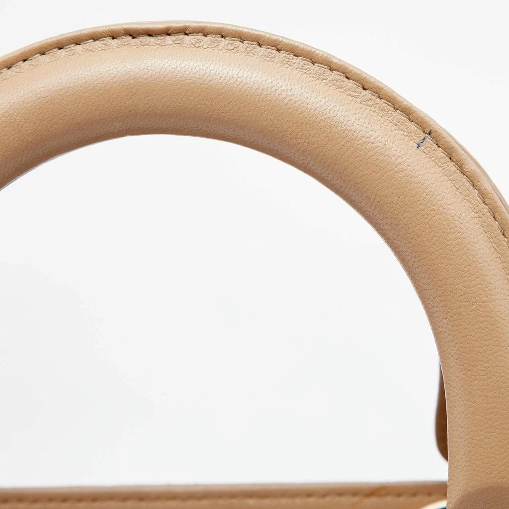 商品[二手商品] Dior|Dior Beige Cannage Leather Large Lady Dior Tote,价格¥10673,第5张图片详细描述