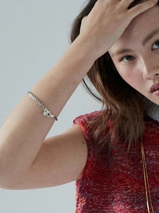 商品Pepe Zoo|Mattone Silver Bracelet,价格¥1061,第1张图片