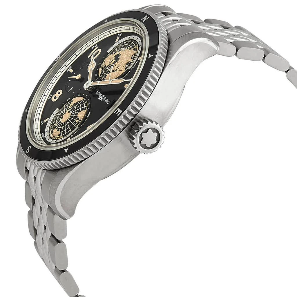 商品MontBlanc|Montblanc 1858 Geosphere Automatic Black Dial Mens Watch 125872,价格¥19176,第2张图片详细描述