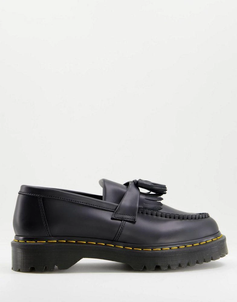 商品Dr. Martens|Dr Martens adrian bex loafers in black smooth,价格¥1418,第1张图片