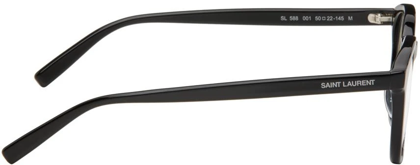 商品Yves Saint Laurent|黑色 SL 588 眼镜,价格¥1880,第2张图片详细描述