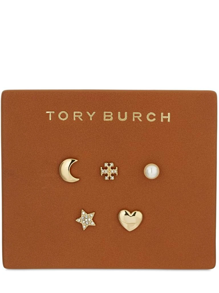 商品Tory Burch|Set Of 5 Celestial Stud Earrings,价格¥1109,第5张图片详细描述