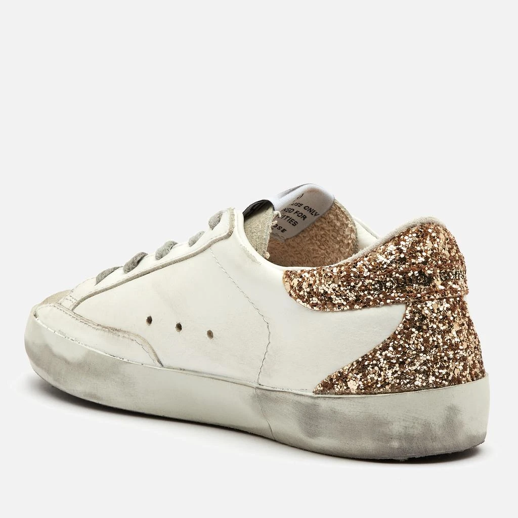 商品Golden Goose|Golden Goose Kids' Super Star Leather Trainers - White/Ice/Silver/Gold,价格¥1122,第2张图片详细描述