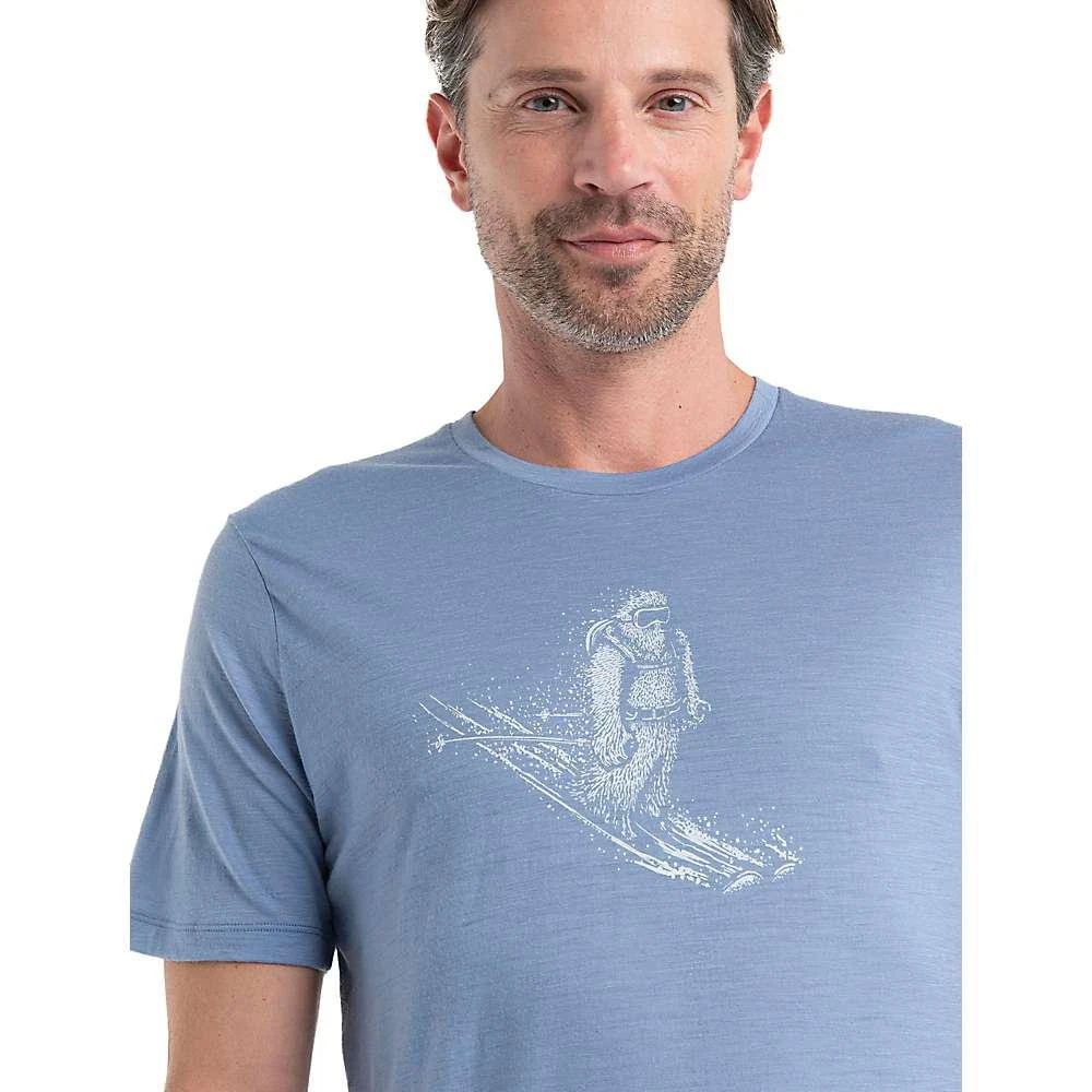 Icebreaker Men's Tech Lite II SS Tee - Skiing Yeti 商品