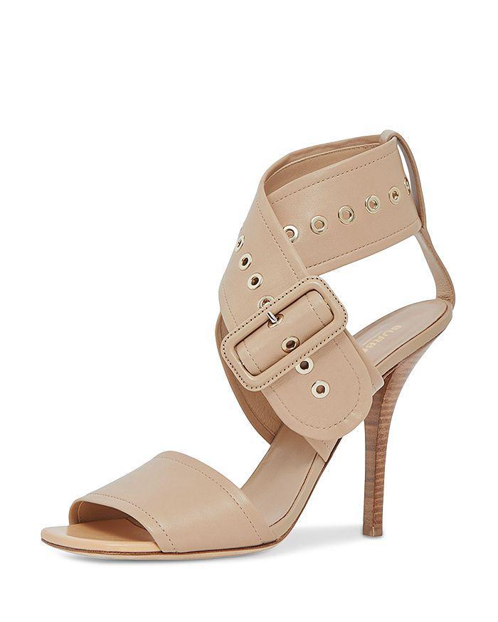 商品Burberry|Women's Trench Crisscross High Heel Sandals,价格¥7021,第4张图片详细描述