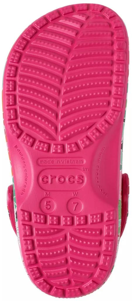 商品Crocs|Crocs Classic Tropical Flower Clogs,价格¥227,第3张图片详细描述