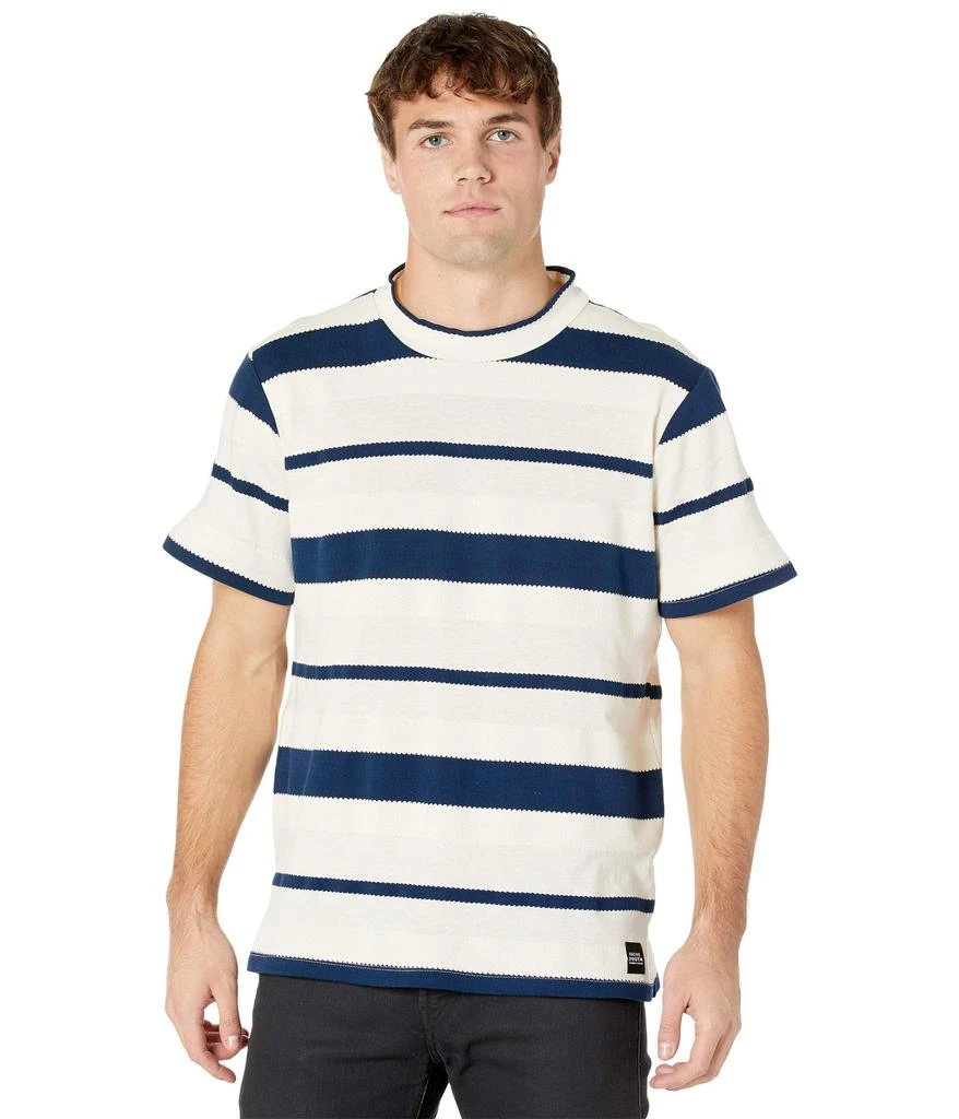 商品Native Youth|Preston Textured Stripe High Neck T-Shirt,价格¥114,第1张图片