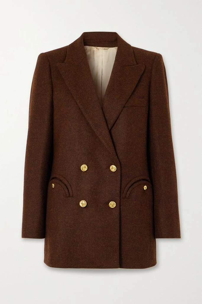 商品BLAZÉ MILANO|Everyday 双排扣羊毛毡西装外套,价格¥14427,第1张图片