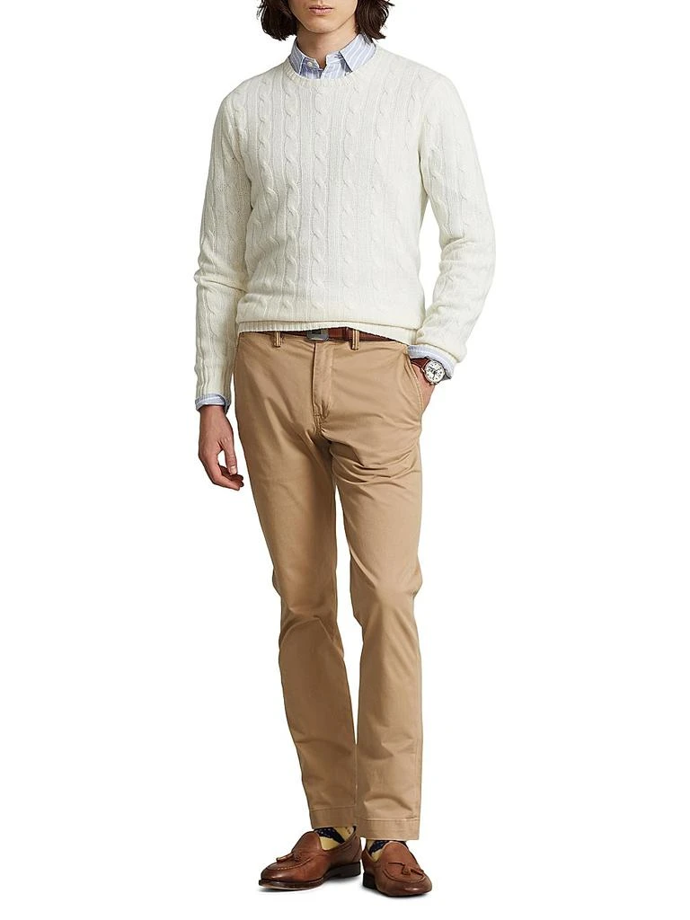 商品Ralph Lauren|Cashmere Cable-Knit Sweater,价格¥2576,第2张图片详细描述