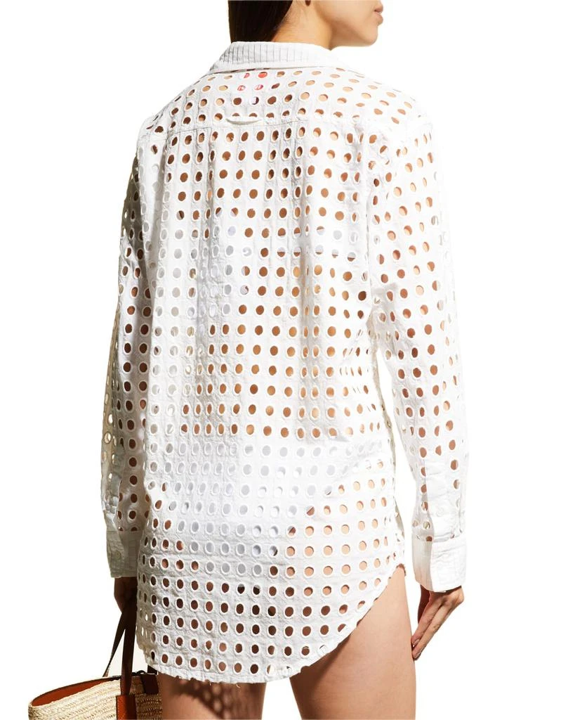 商品Solid & Striped|The Oxford Eyelet Tunic,价格¥1452,第5张图片详细描述