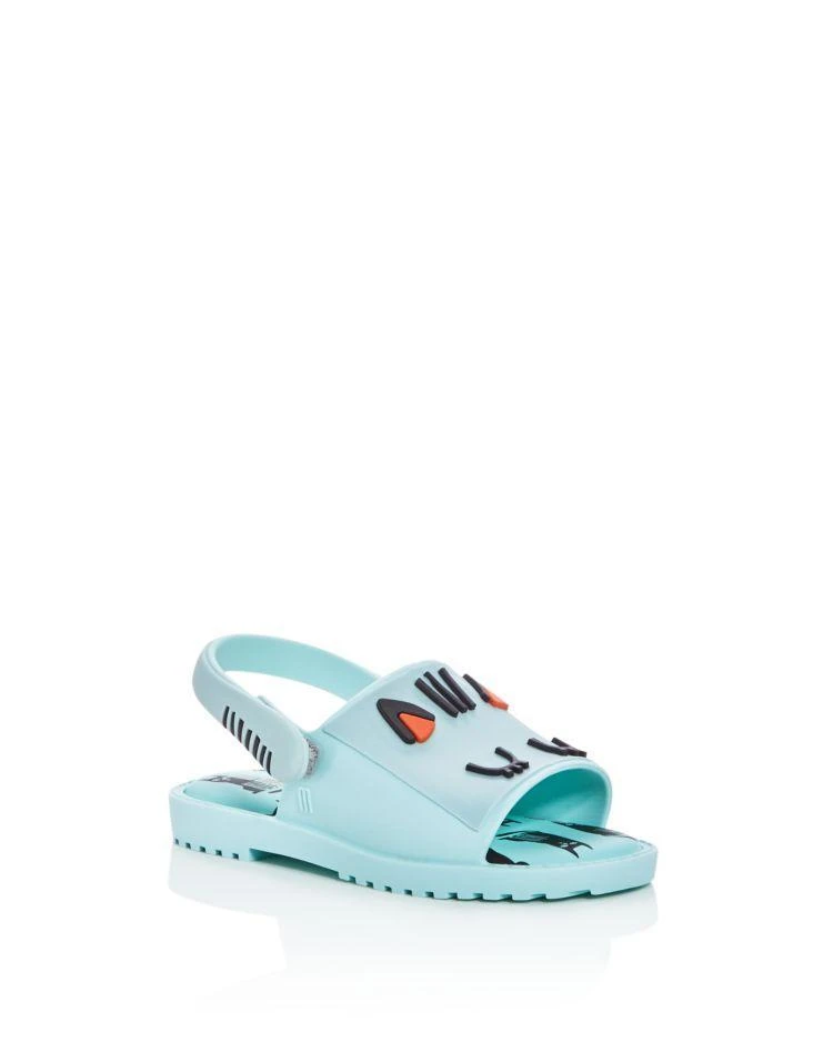 商品Mini Melissa|女孩(婴幼儿)Girls' Mini Mia + Fabula Slingback Sandals - Walker, Toddler,价格¥482,第1张图片