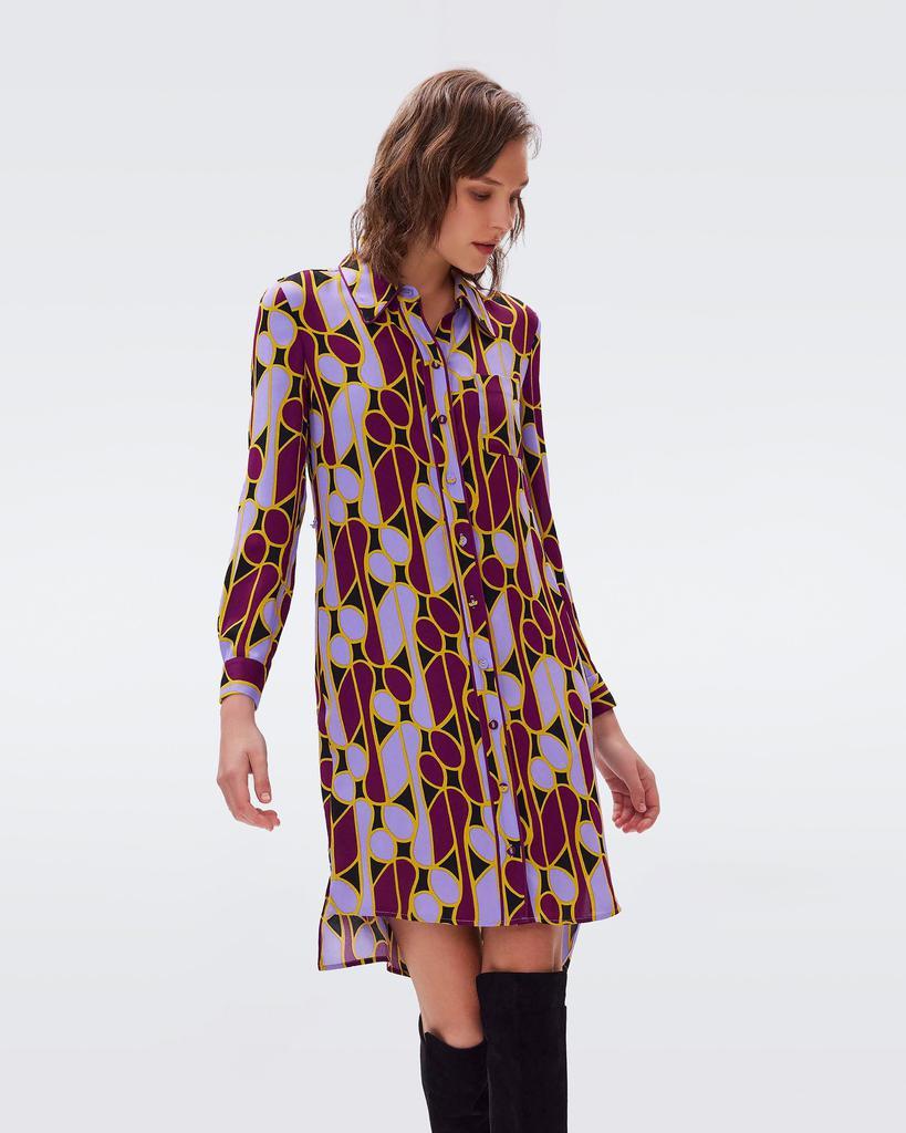 商品Diane von Furstenberg|Prita Shirt Dress,价格¥4080,第5张图片详细描述