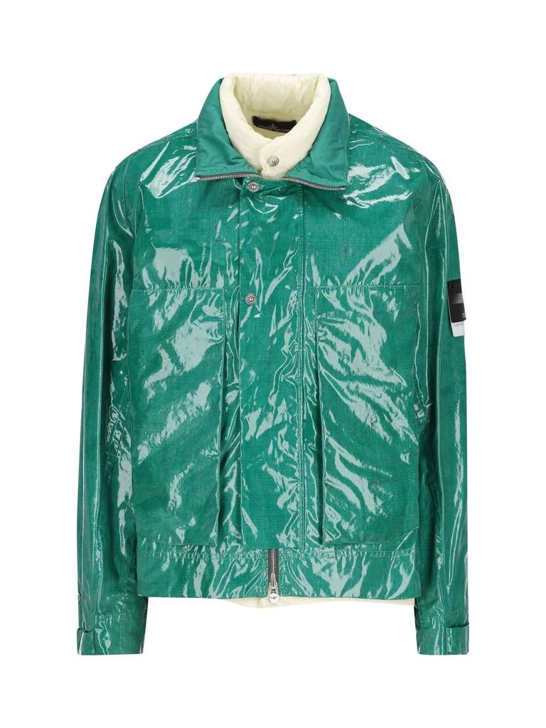 商品Stone Island|Stone Island Shadow Project Laminated Padded Jacket,价格¥9278,第1张图片