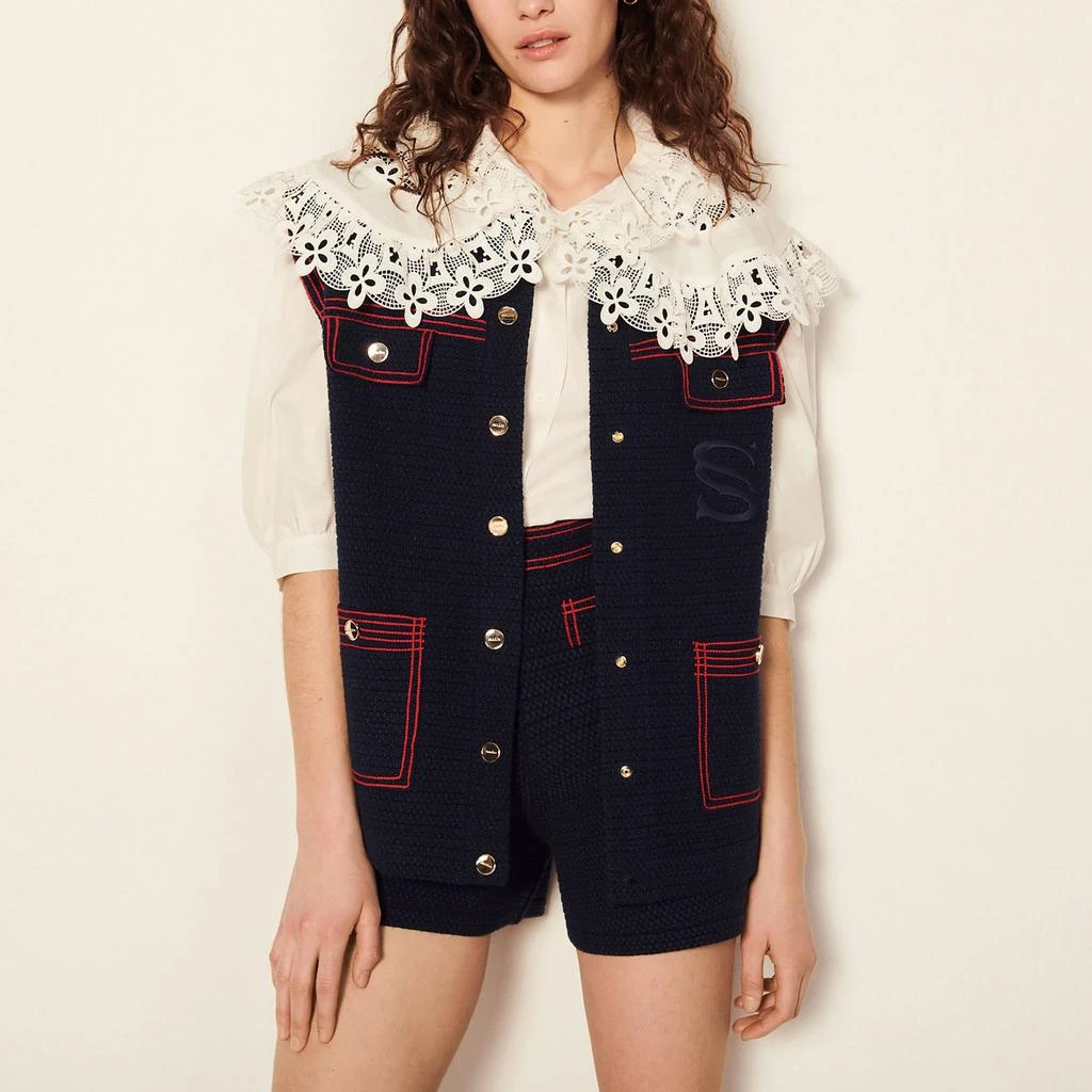 商品Sandro|Clovis,价格¥1306,第1张图片