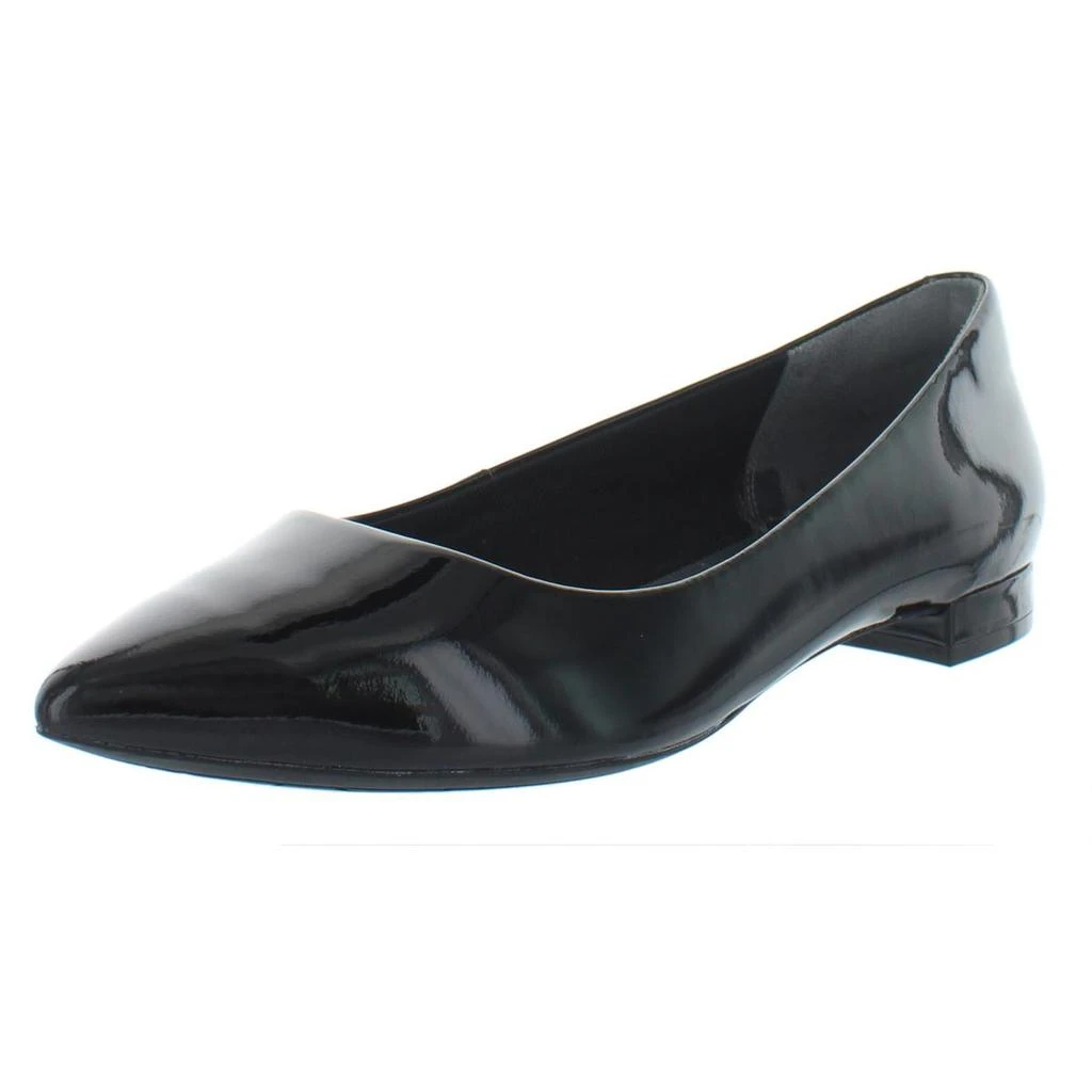 商品Rockport|Rockport Womens Adelyn Ballet Patent Leather Slip On Pointed Toe Flats,价格¥175,第2张图片详细描述
