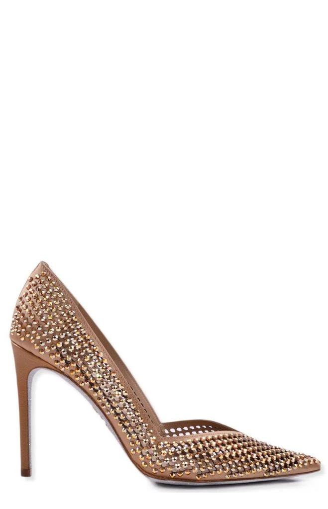 商品Rene Caovilla|René Caovilla Embellished Pointed-Toe Pumps,价格¥6236,第1张图片