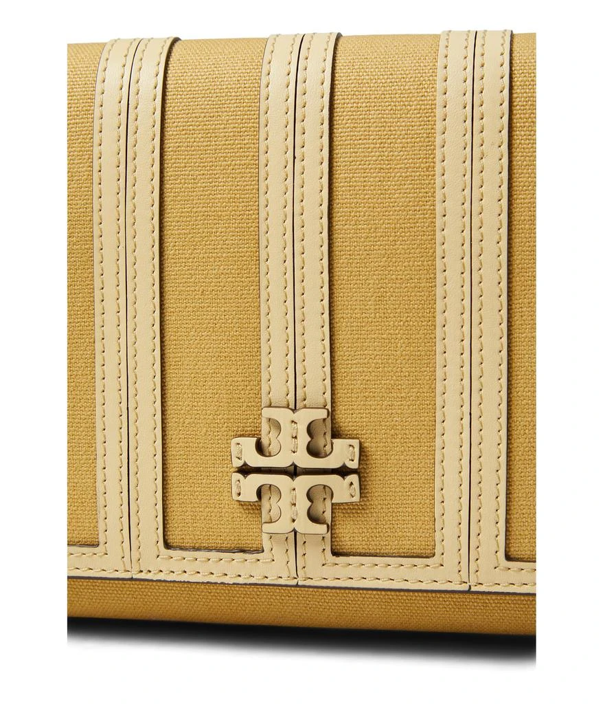 商品Tory Burch|McGraw Canvas Panel Wallet Crossbody,价格¥1935,第3张图片详细描述