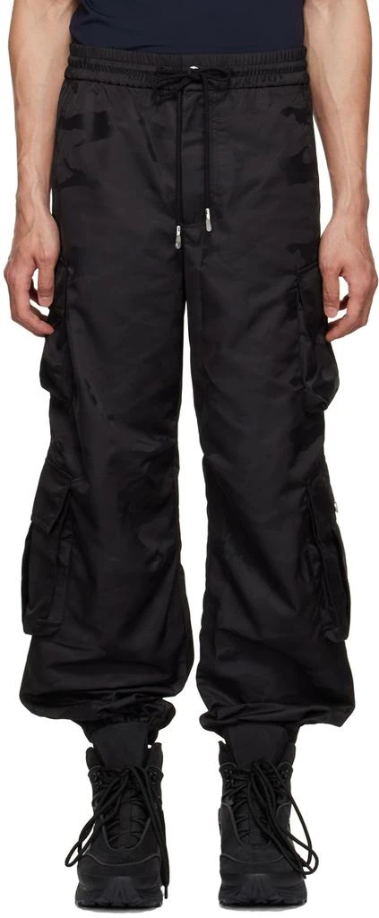 商品Feng Chen Wang|Black Polyester Cargo Pants,价格¥2213,第1张图片
