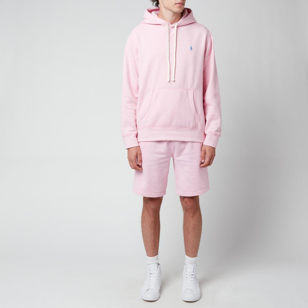 商品Ralph Lauren|Polo Ralph Lauren Men's Fleece Hoodie - Carmel Pink,价格¥1370,第5张图片详细描述