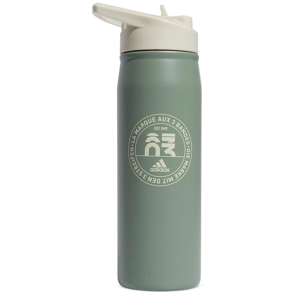 商品Adidas|Stainless Steel Metal Bottle with Straw,价格¥135,第1张图片