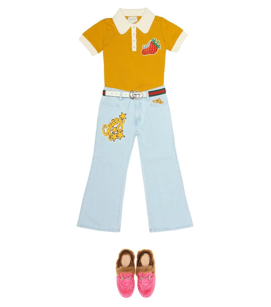 商品Gucci|GG条纹腰带,价格¥1222,第2张图片详细描述