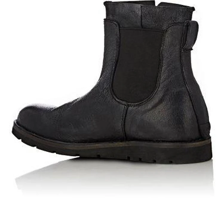 商品Shoto|Leather-Inset Chelsea Boots,价格¥2676,第3张图片详细描述