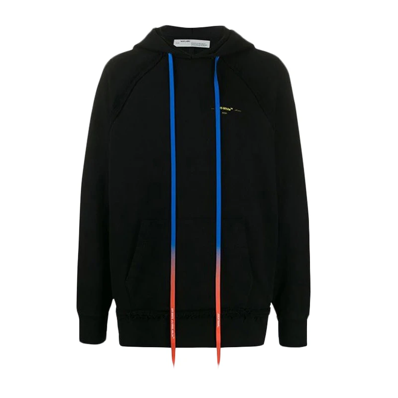 商品[国内直发] Off-White|OFF WHITE 黑色男士卫衣/帽衫 OMAB033F19185010-1060,价格¥2878,第1张图片
