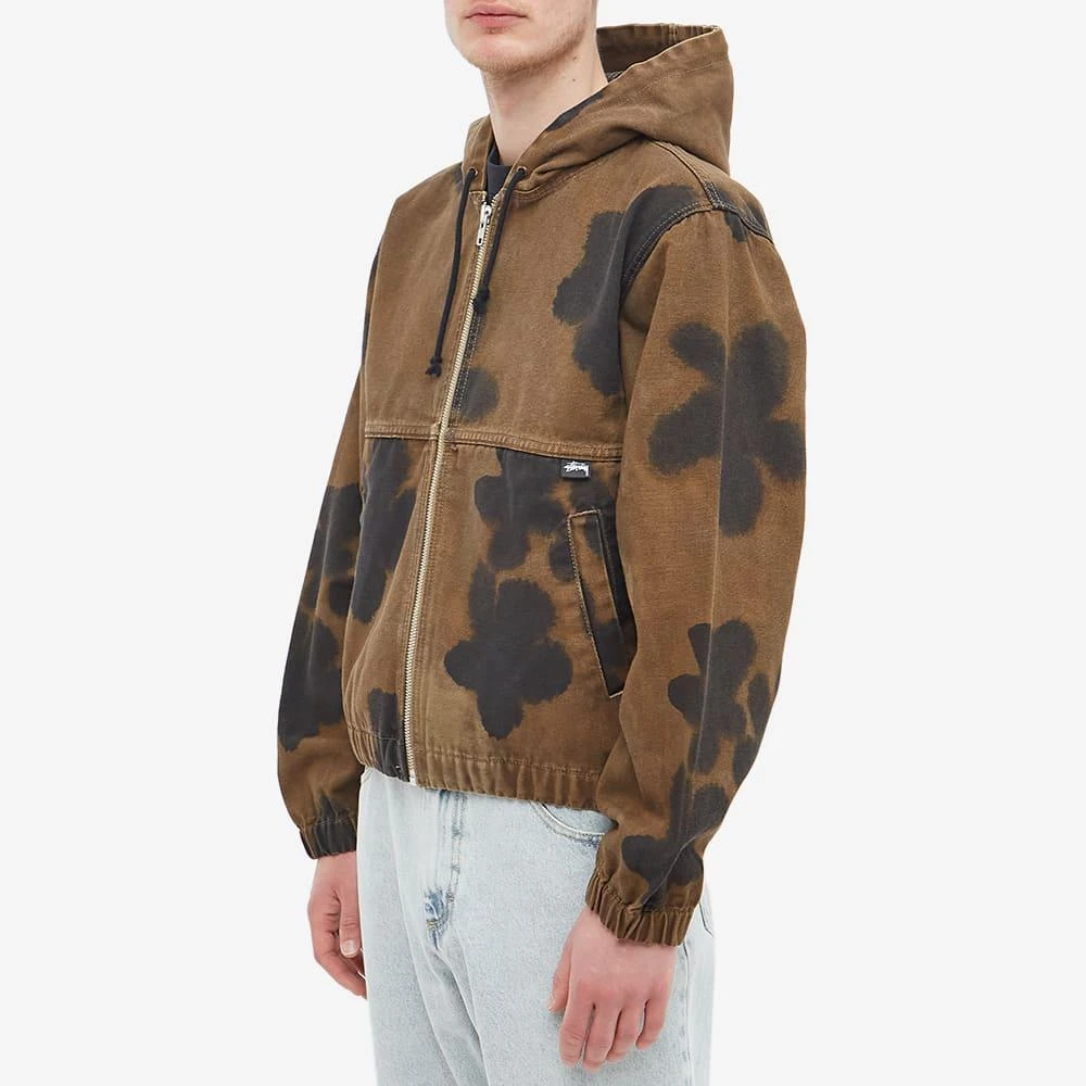 商品STUSSY|Stussy Floral Dye Work Jacket,价格¥1278,第2张图片详细描述