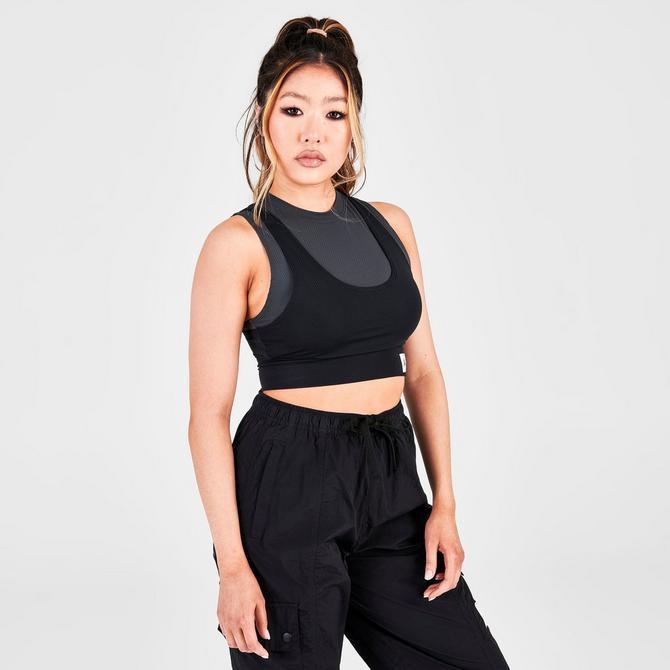 商品Jordan|Women's Jordan Essentials Jumpman Logo Crop Top,价格¥147,第5张图片详细描述