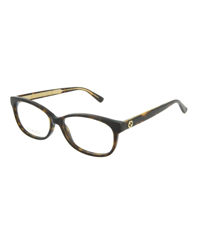 商品Gucci|Square-Frame Optical Glasses,价格¥886,第2张图片详细描述